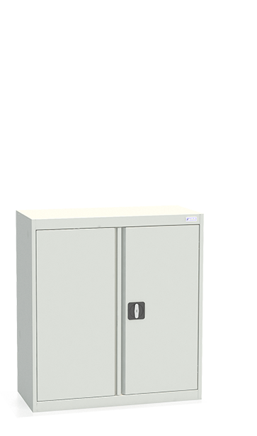 Архивный шкаф офисный маленький — ШХА/2-850(50), 920x850x500 артресоль с полкой
