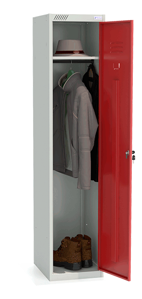 Фото - шкаф шрс 11-400 (1850/400/500 мм) для одежды локер модульный металлический